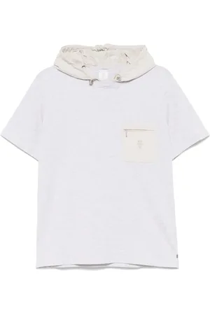 ELEVENTY T-shirt con cappuccio