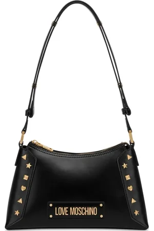Moschino Borsa a spalla con logo