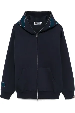 A Bathing Ape Felpa Shark con zip intera