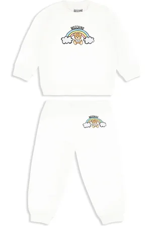 Moschino Tuta sportiva con stampa