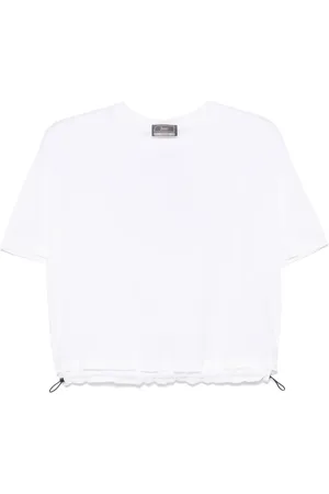 HERNO T-shirt con coulisse