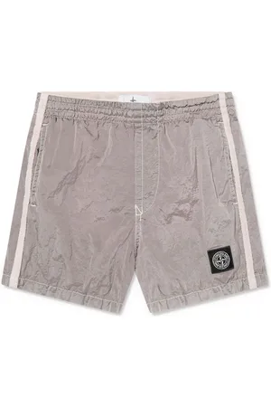 Stone Island Shorts con applicazione logo