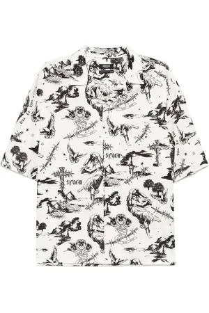 FIVE CM Camicia con stampa grafica