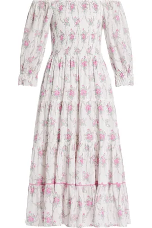 LOVESHACKFANCY Abito midi Rigy
