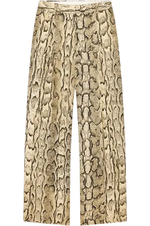 DRIES VAN NOTEN Pantaloni a palazzo jacquard