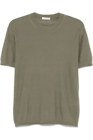 Paolo Pecora T-shirt in maglia fiammata