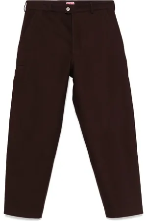 Kenzo Pantaloni affusolati in cotone