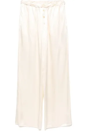 Salvatore Ferragamo Pantaloni in raso
