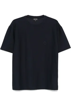 Giorgio Armani T-shirt con lavorazione in rilievo