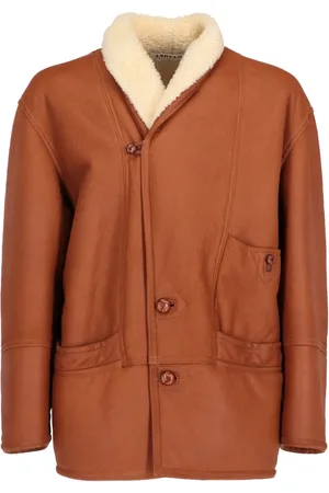 A.N.G.E.L.O. Vintage Cult Cappotto di pelle anni 