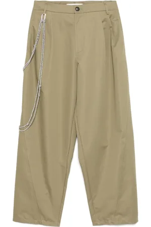 DARKPARK Pantaloni Phebe a gamba ampia