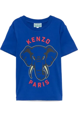 Kenzo T-shirt con stampa elefante