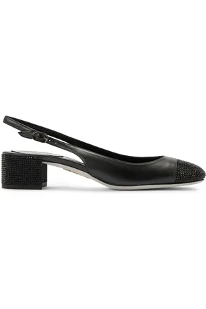 RENE CAOVILLA Pumps Kristen con cinturino posteriore 40mm