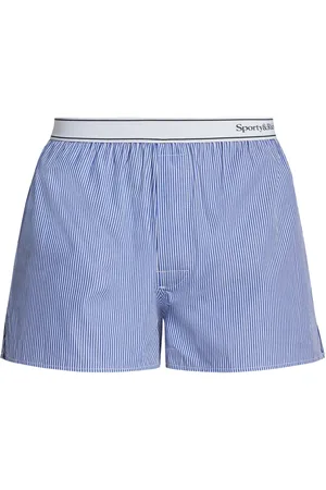 Sporty & Rich Shorts a righe