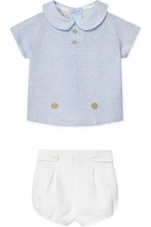 PAZ RODRIGUEZ Set polo e shorts con stampa