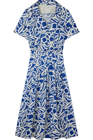 ST. JOHN Abito midi con dettaglio cut-out