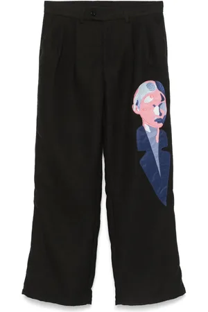 KIDSUPER STUDIOS Pantaloni con applicazione