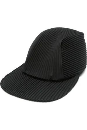 Issey Miyake Cappello da baseball plissettato