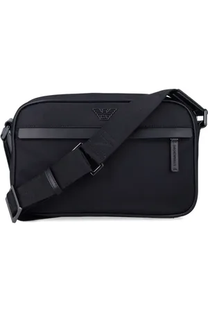 Emporio Armani Borsa a tracolla con placca logo