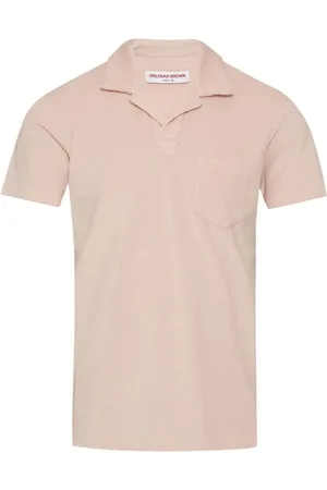 Orlebar Brown Polo in cotone con ricamo logo
