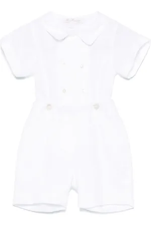 Mariella Ferrari Set camicia e shorts in lino