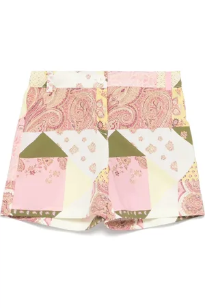 Etro Shorts con stampa patchwork