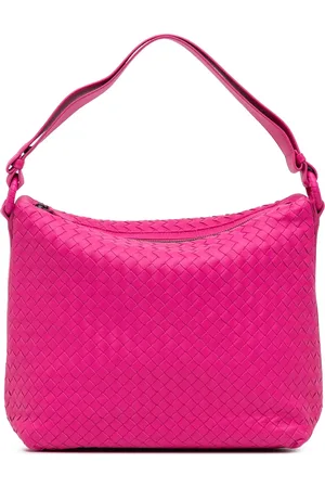 Bottega Veneta Borsa a spalla in nappa con motivo Intrecciato 2012-2024