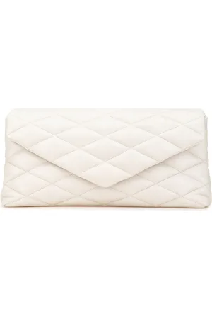Saint Laurent Clutch Sade grande in pelle di agnello trapuntata 2021