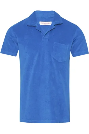 Orlebar Brown Polo in cotone con ricamo logo