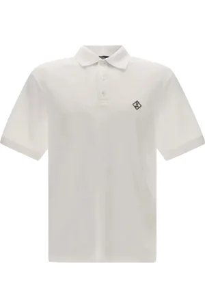 HERNO Polo in cotone con ricamo logo