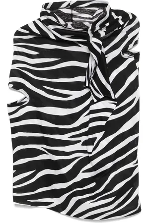 JUNYA WATANABE Blusa con stampa zebra 2015