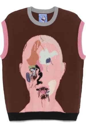 KIDSUPER STUDIOS Gilet in maglia