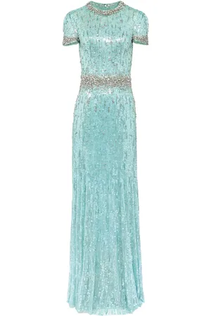 Jenny Packham Abito Celeste