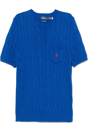Ralph Lauren Top in maglia a maniche corte