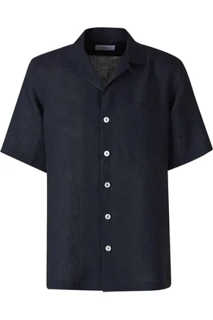 LARDINI Camicia in lino