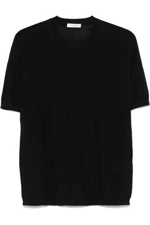 Paolo Pecora T-shirt in maglia fiammata