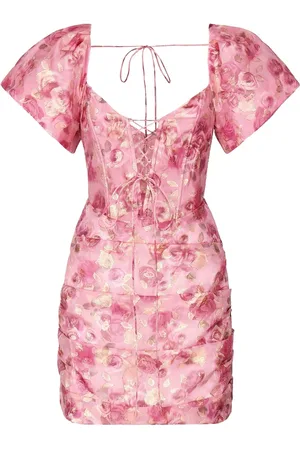 For Love And Lemons Abito corto con applicazione
