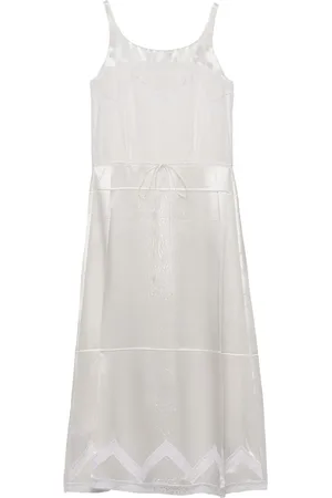 Prada Abito midi con ricamo