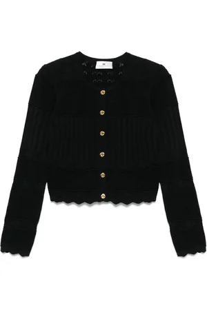 Elisabetta Franchi Cardigan con lavorazione pointelle