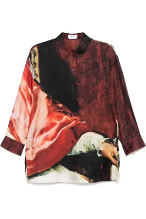 Alexander McQueen Camicia in seta