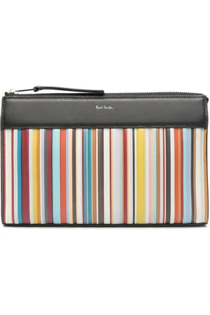 Paul Smith Clutch con dettaglio a righe