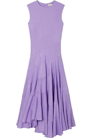 Tory Burch Abito midi plissé