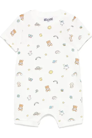 Moschino Tutina con stampa Teddy Bear