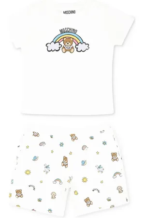 Moschino Tuta sportiva con stampa