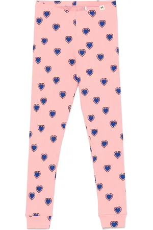 Mini Rodini Leggings con motivo a cuori