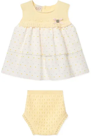 PAZ RODRIGUEZ Set abito e slip a fiori