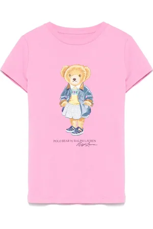 Ralph Lauren T-shirt con stampa Polo Bear
