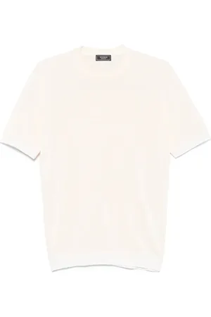 PESERICO SIGN T-shirt in maglia fine