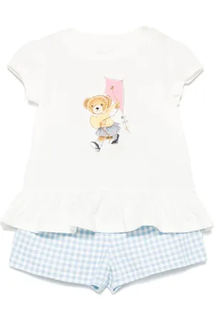 Ralph Lauren Set Polo Bear con shorts (2 pezzi)