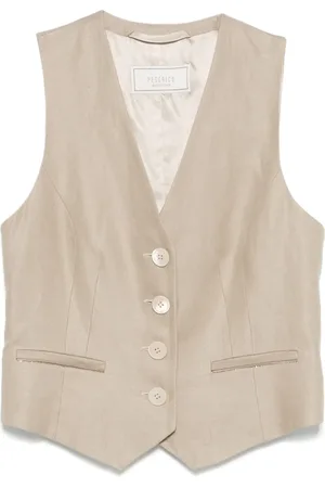 PESERICO SIGN Gilet in twill